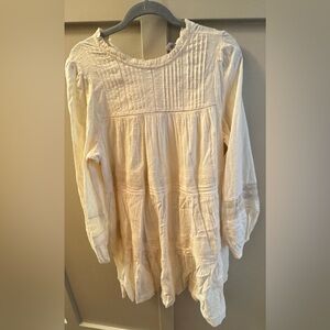 NWOT Old Navy Cream baby doll dress